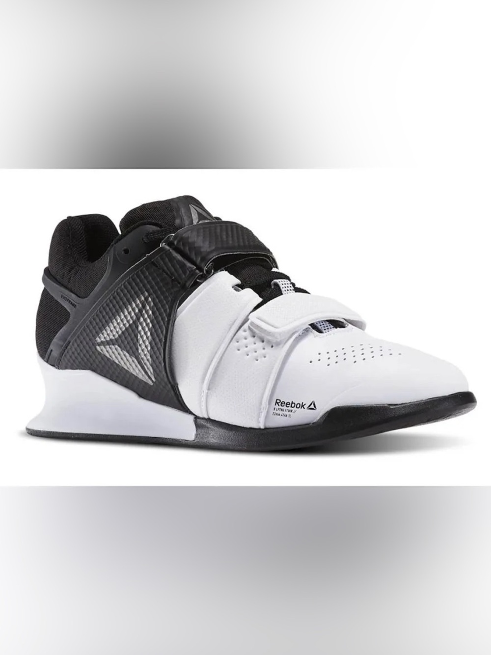 Reebok Legacy Lifter Weightlifting Shoes White Black US 10